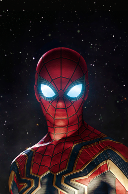 Принт Чохол для iPhone 8 Plus Spiderman with glowing eyes, Фото № 2 - FATLINE
